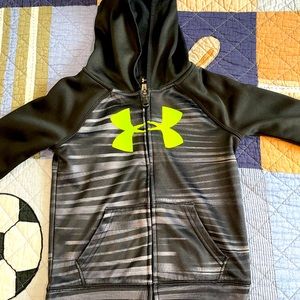 Under Armour Hooded Zip For Boys size 4T